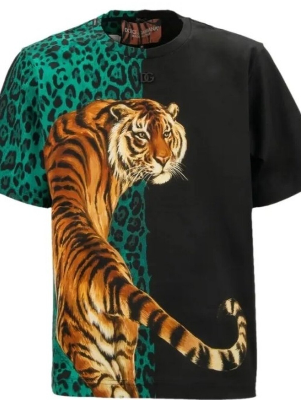 Dolce & Gabbana Tiger Pattern T-Shirt